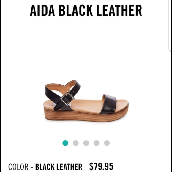 **SOLD** Steve Madden Platform Sandals - Picture 1 of 7